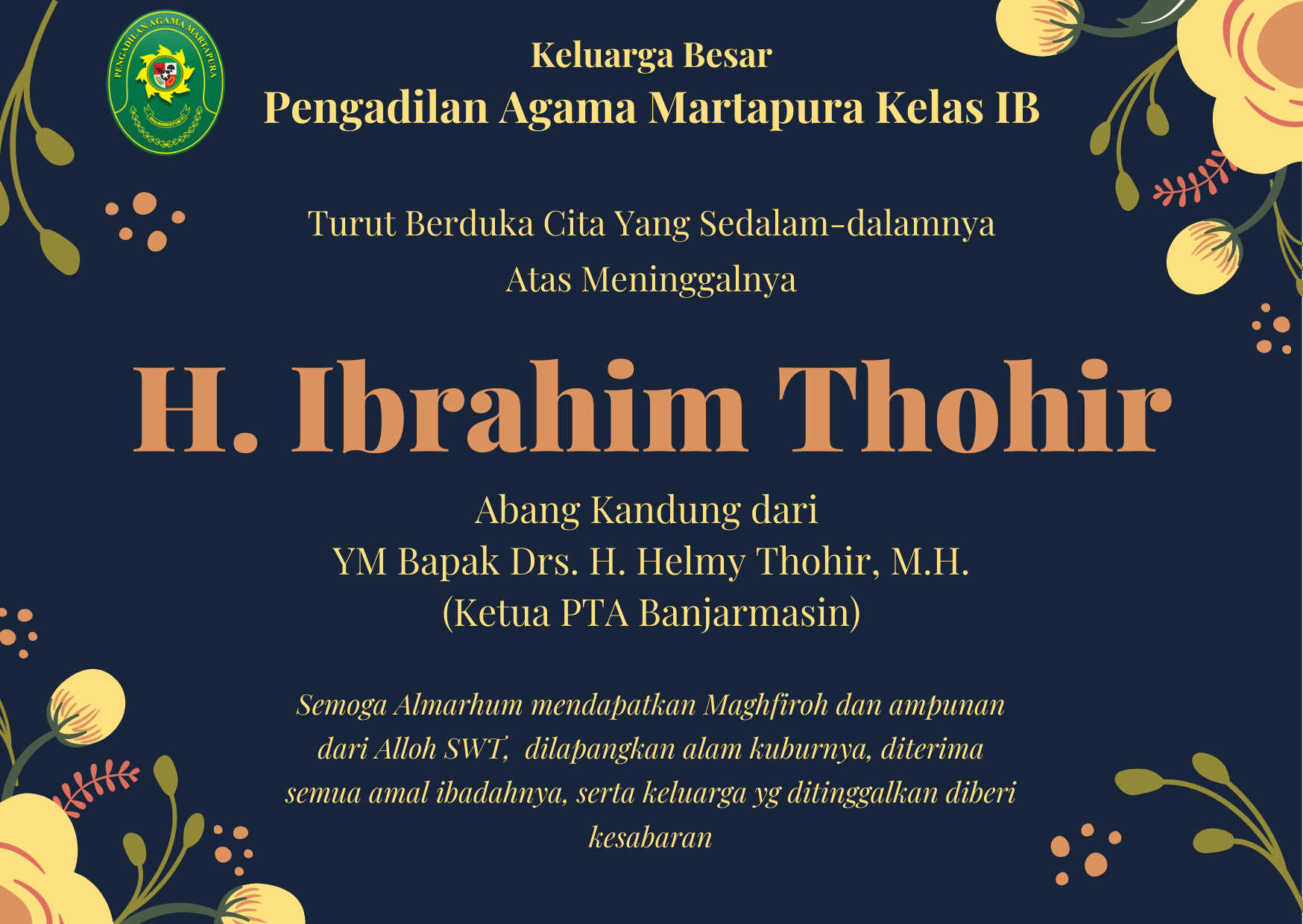 H Ibrahim Thohir